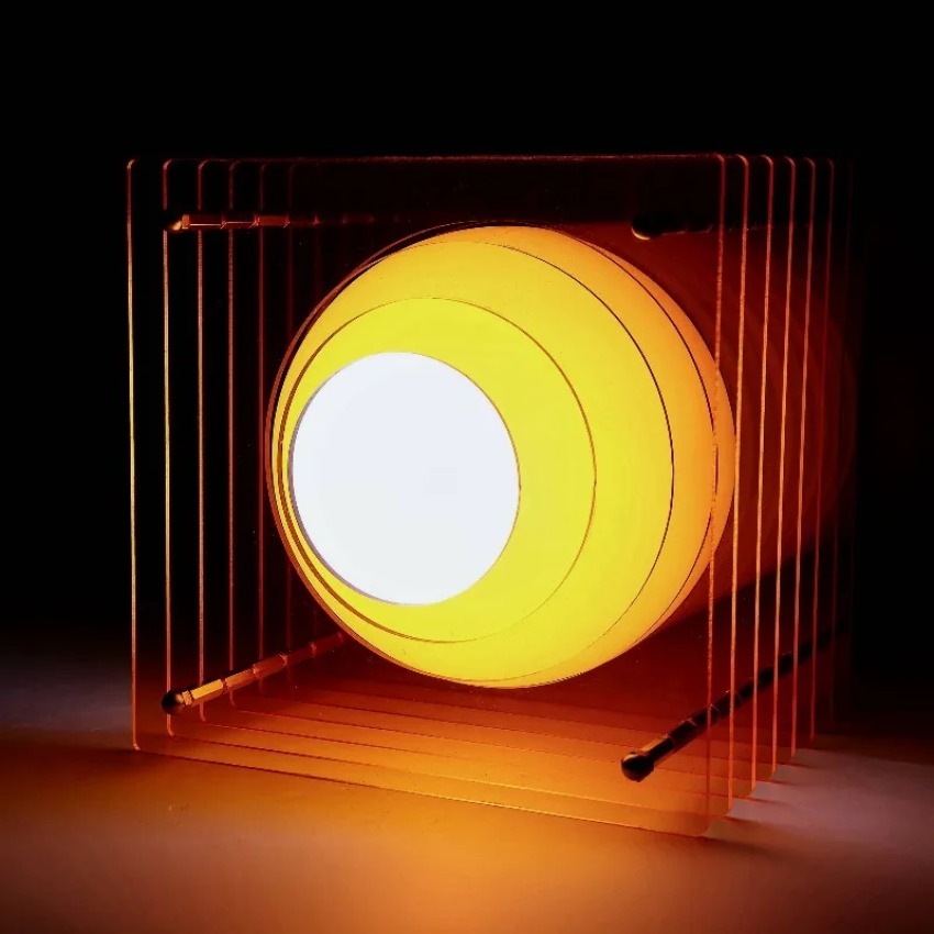 Lighting Decor For Diwali - DIY Acrylic Thousand Layer Lamp Moon
