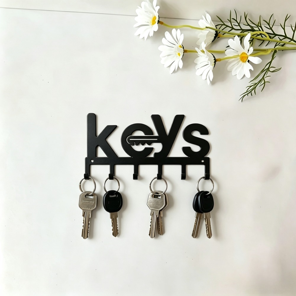 Lighting Metal Wall Decor - CIFBUY Key Shape Metal Wall Art