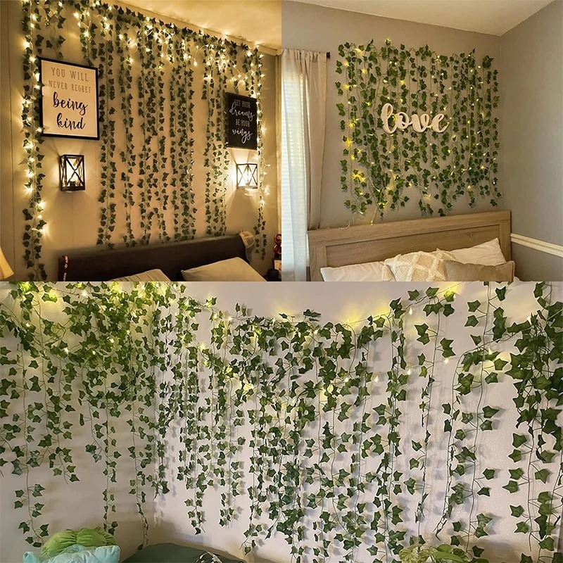 Green Ivy 210cm LED Light Stri - Lighting Decor For Diwali recension och pris