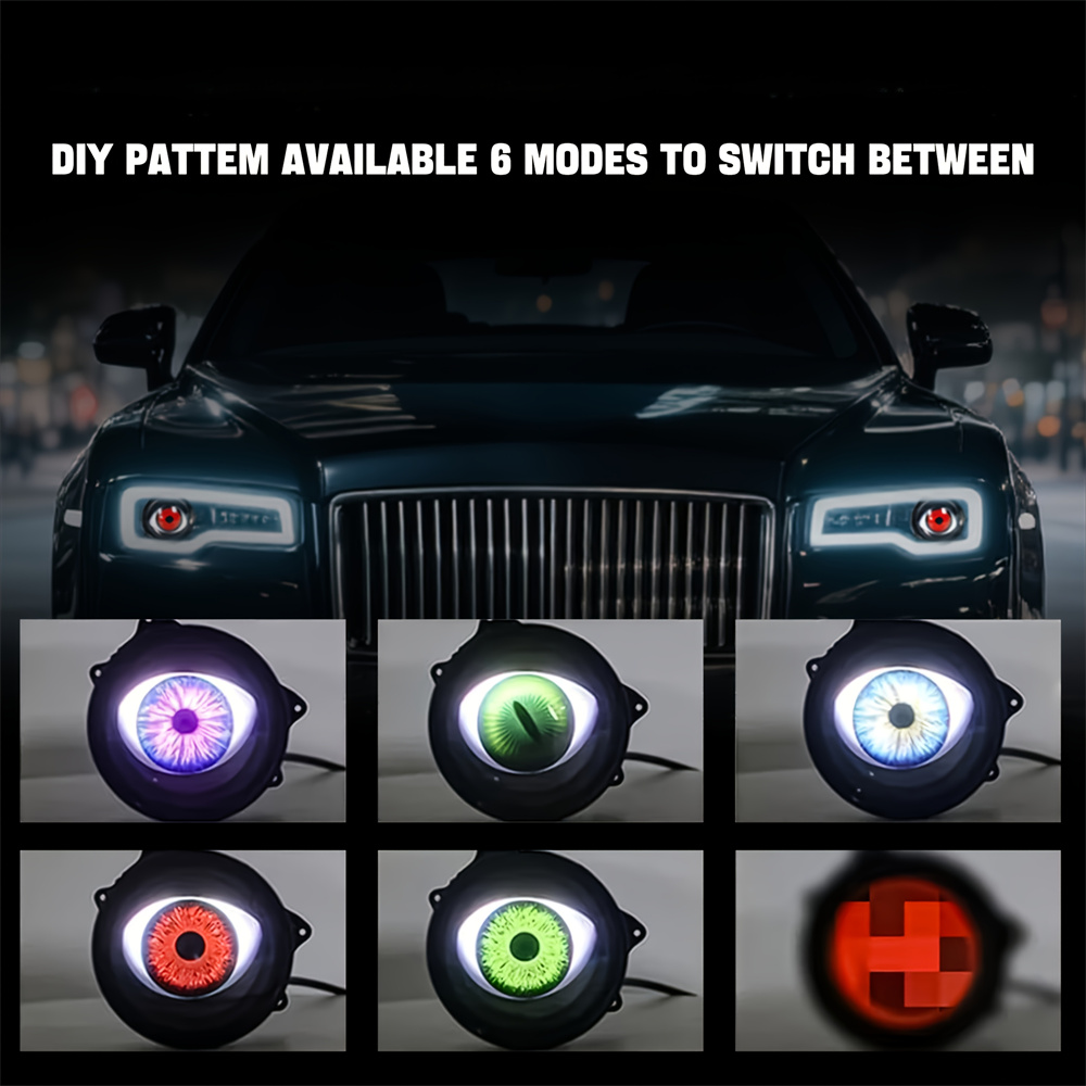  6-Mode Led Dynamic Devil Eye - Lighting Decorative recension och pris