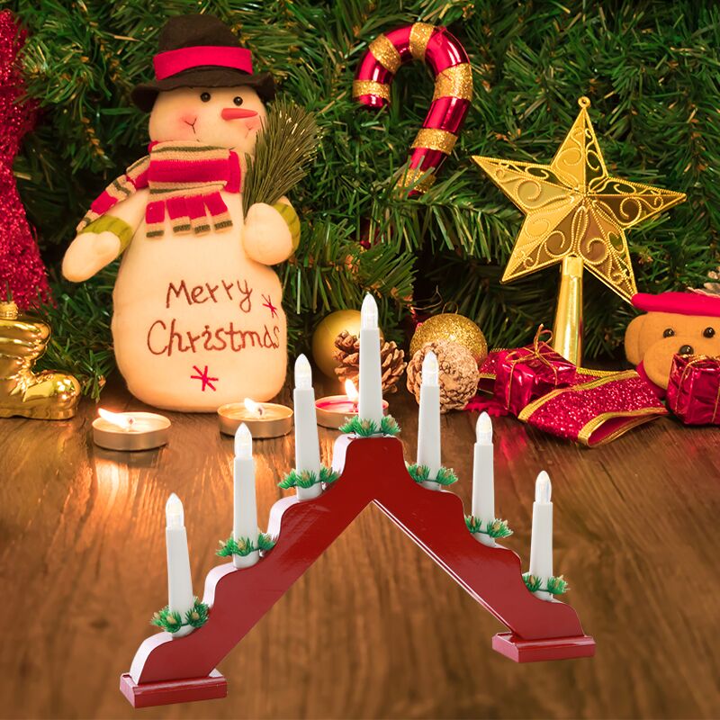 Christmas wooden candle arch l - Lighting Decor Woodbridge recension och pris