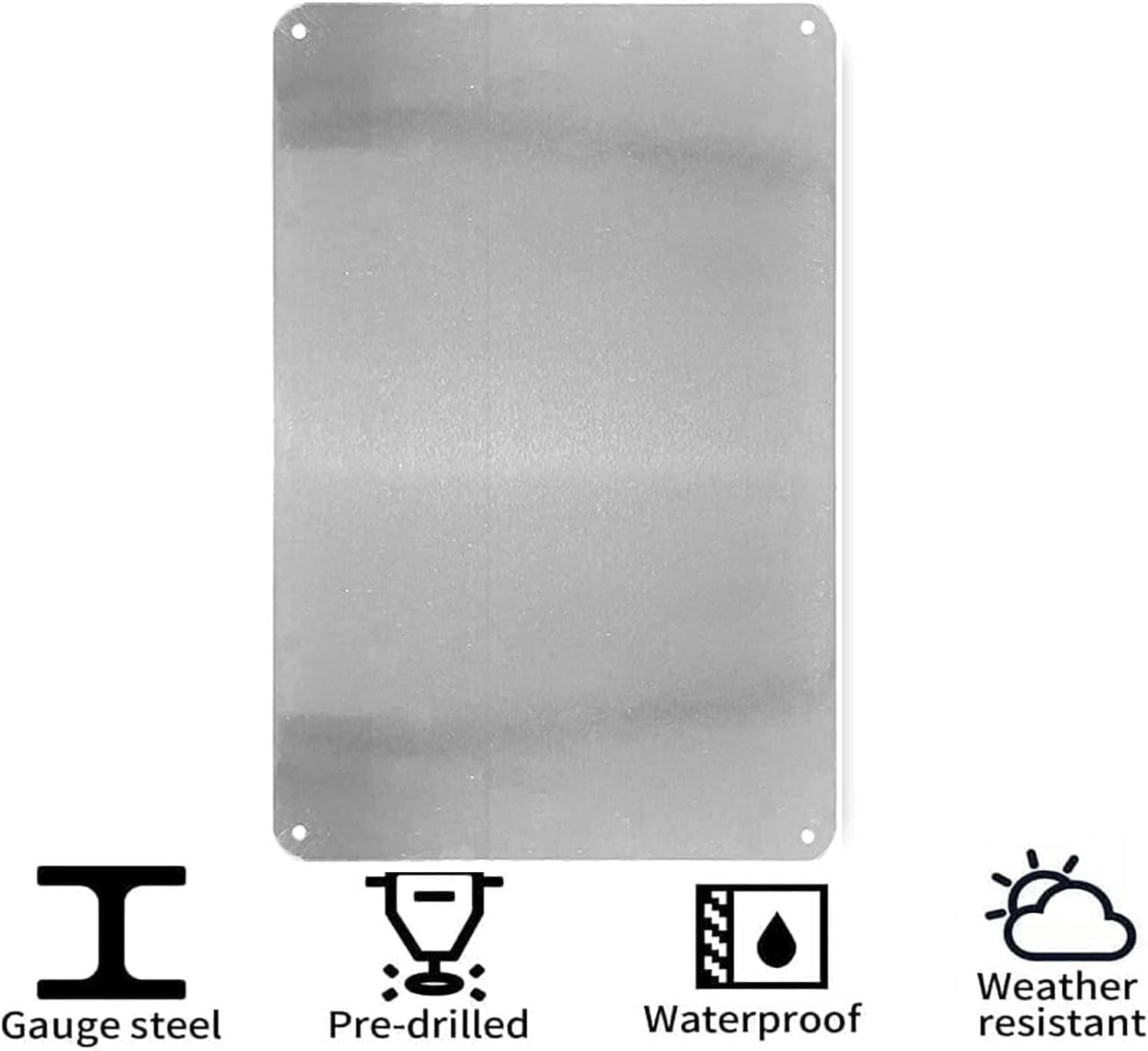 Metal Sign Wander More Today P - Lighting Metal Wall Decor recension och pris