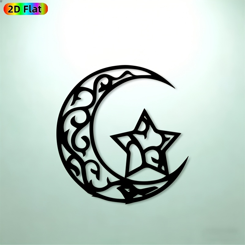 CIFBUY Metal Wall Art 2D Laser - Lighting Metal Wall Decor recension och pris