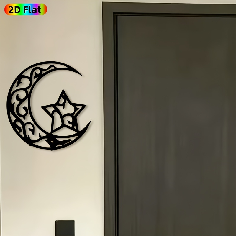 CIFBUY Metal Wall Art 2D Laser - Lighting Metal Wall Decor recension och pris