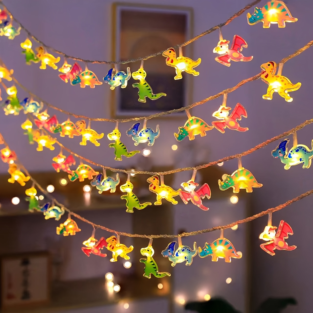 1.5/3M LED Dinosaur Shape Stri - Lighting Decor For Diwali recension och pris