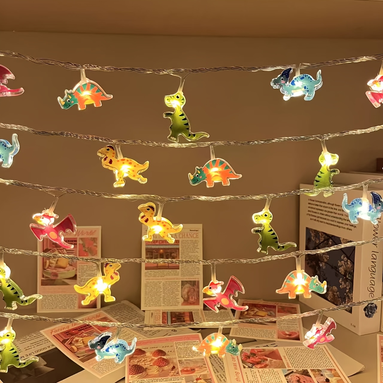 1.5/3M LED Dinosaur Shape Stri - Lighting Decor For Diwali recension och pris