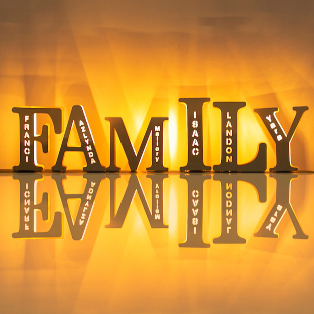 Personalized Wall Decor 26 Let - Lighting Decor For Diwali recension och pris