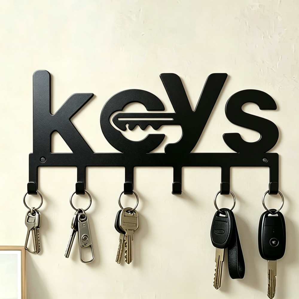 CIFBUY Key Shape Metal Wall Ar - Lighting Metal Wall Decor recension och pris