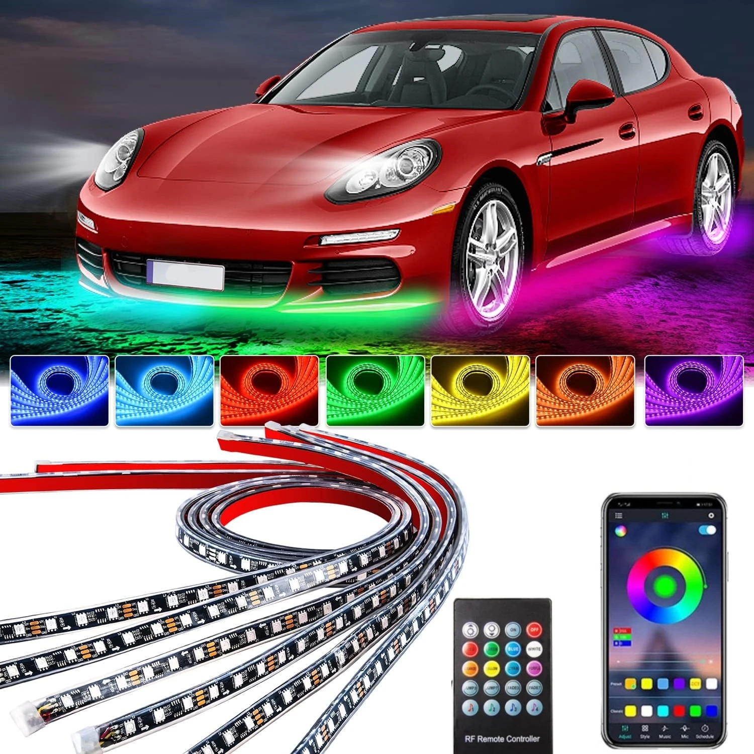Car Underglow Neon Light Flexi - Lighting Bolt Decor recension och pris