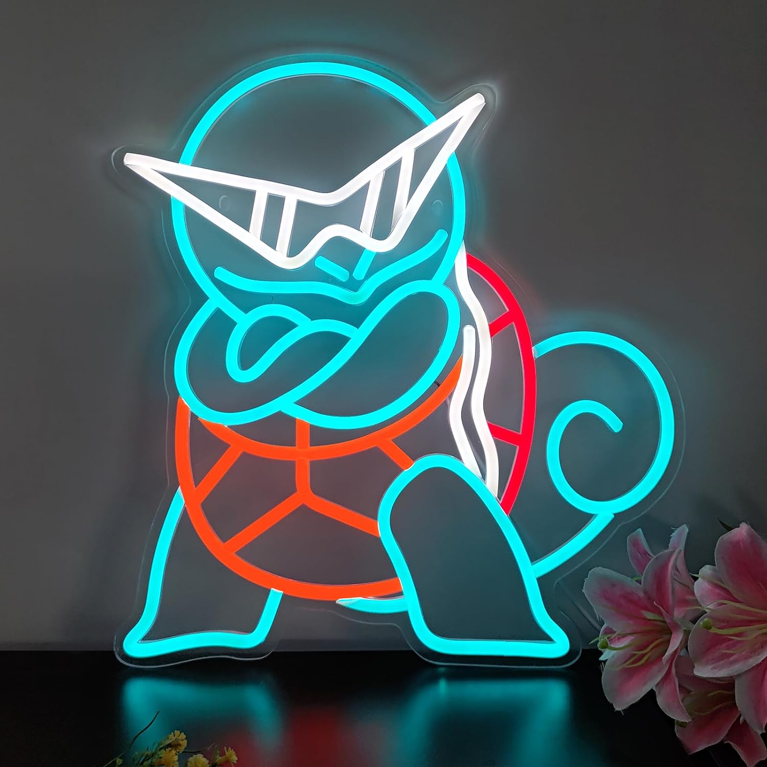 Pokemon Squirtle Neon Sign LED - Lighting Decor For Diwali recension och pris