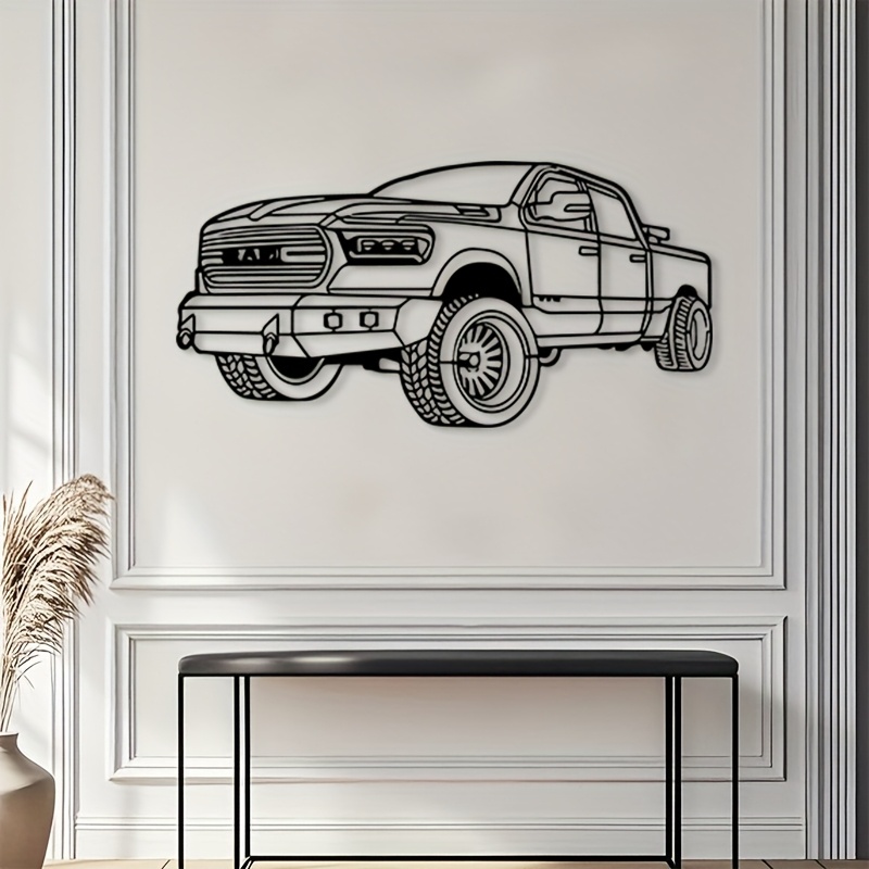 CIFBUY Metal Wall Sculpture He - Lighting Metal Wall Decor recension och pris