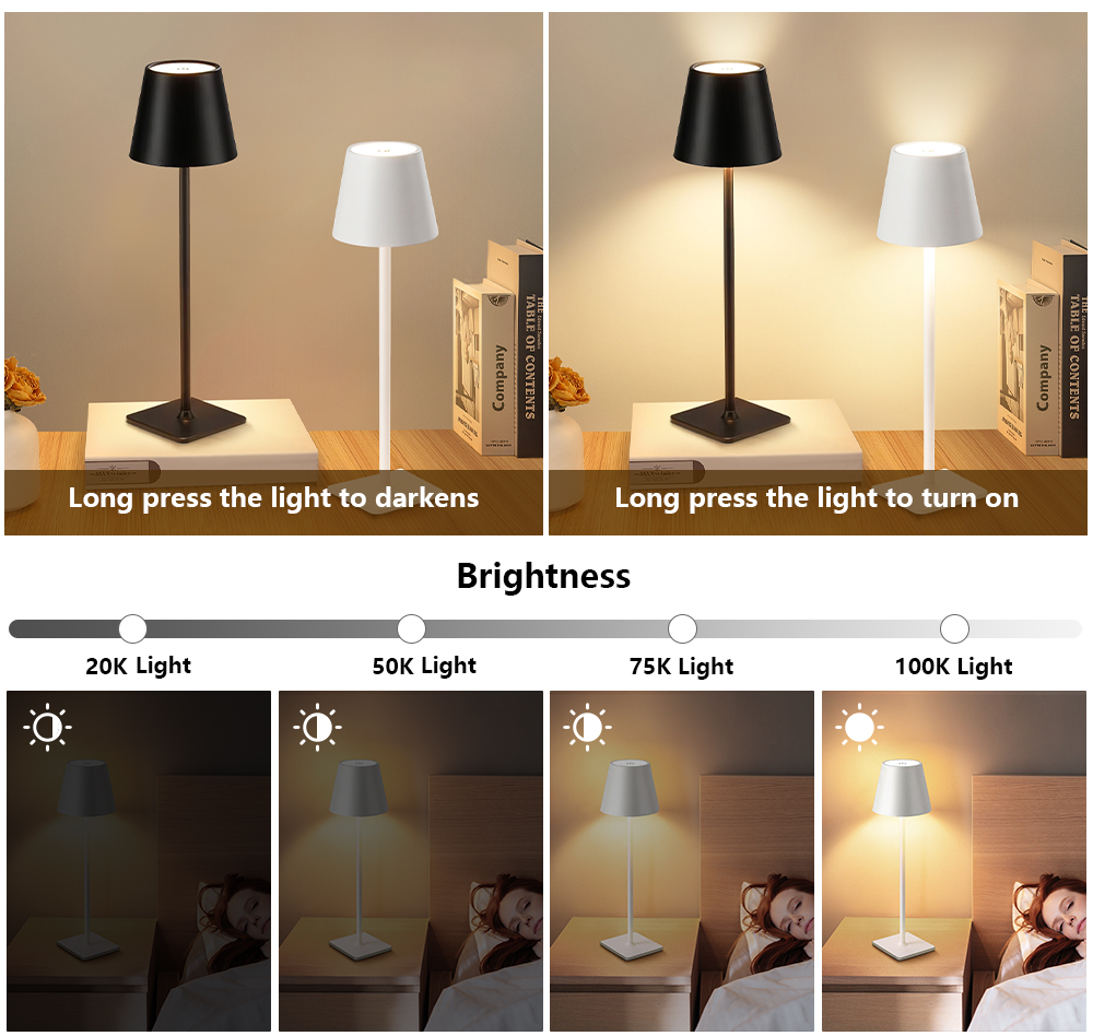 LED Rechargeable Desk Light Wi - Lighting Decorative recension och pris